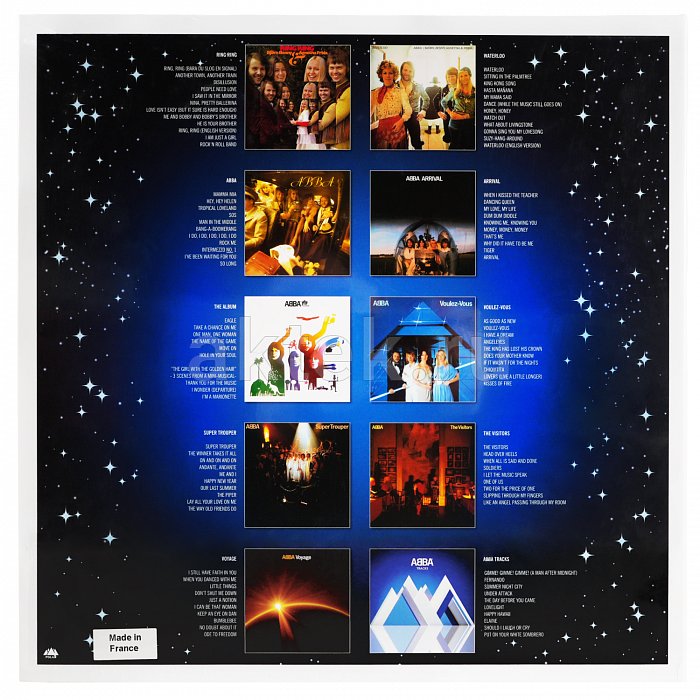 Виниловый бокс-сет ABBA - VINYL ALBUM BOX SET 180 GRAM BLACK VINYL 12" 2