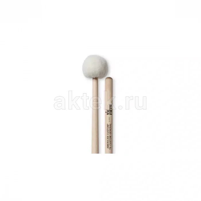 Vic Firth T6 Custom General перкуссионные маллеты, гикори 4