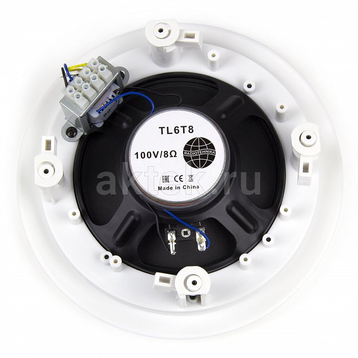 Встраиваемая акустическая система Radiotehnika TL6T8 White 3