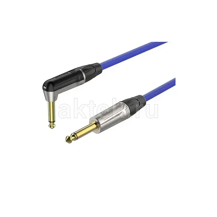 ROXTONE TGJJ110-TBU/3 инструментальный кабель Jack–Jack 3 м