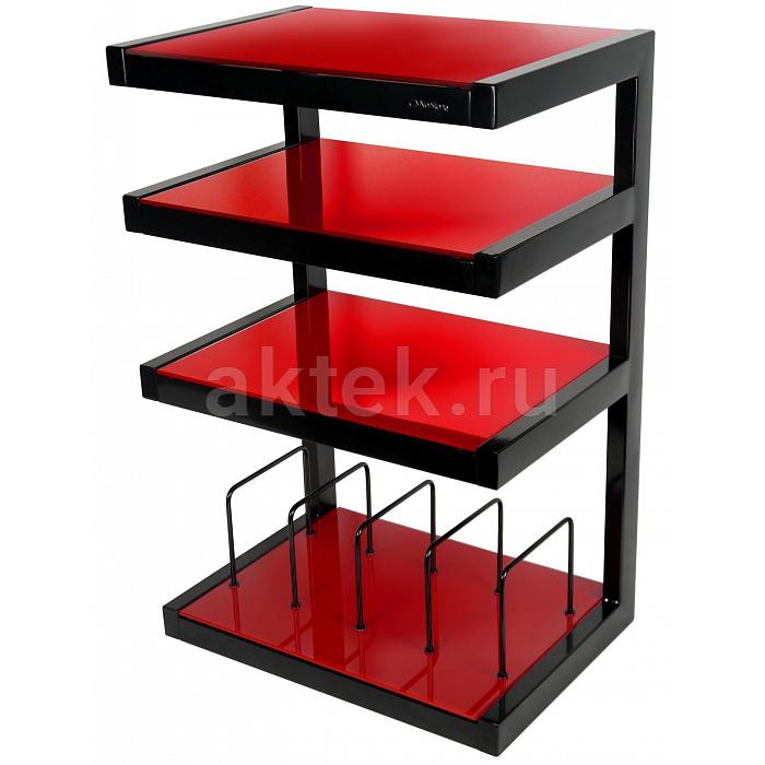 NorStone Esse Hifi Black/Red стойка для Hi-Fi аппаратуры