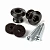 Dunlop 2PSLS033BK Straplok Dual Design кнопки ремня, чёрные