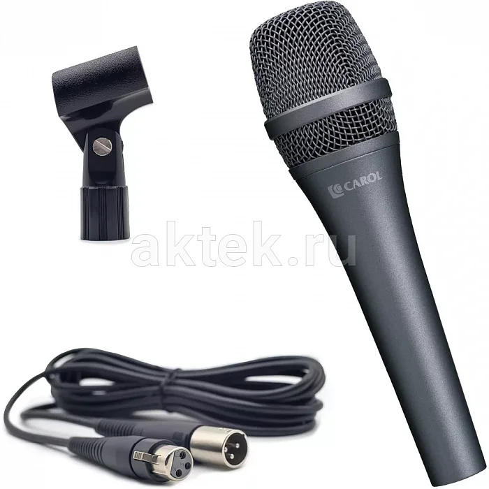 Carol AC-910 динамический вокальный микрофон, кардиоида, 50 Гц–15 кГц, AHNC 3