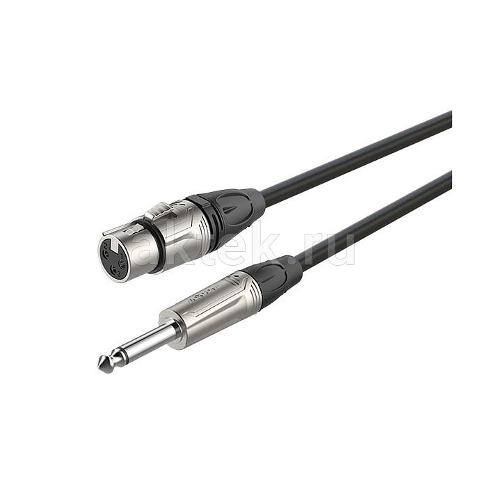 ROXTONE DMXJ210/10 аудиокабель XLR–Jack 6,3, 10 м