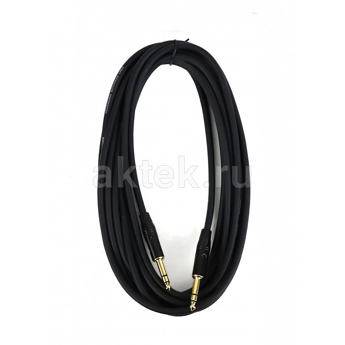 AuraSonics J63J63TRSG-6BK балансный кабель 1/4" Jack TRS 6,3 мм - 1/4" 2