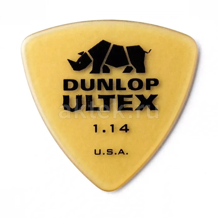 Dunlop 426P114 Ultex Triangle 6Pack медиаторы, 1,14 мм, 6 шт