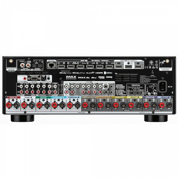 AV-усилитель DENON AVC-X3800H Black 2