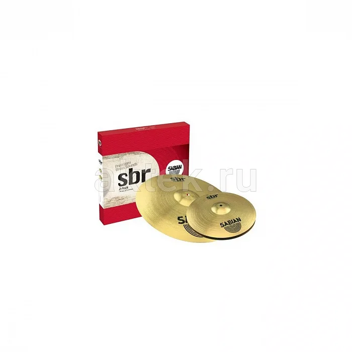 Sabian SBr 2-Pack комплект тарелок хай-хэт и крэш-райд, 14–18″ 2