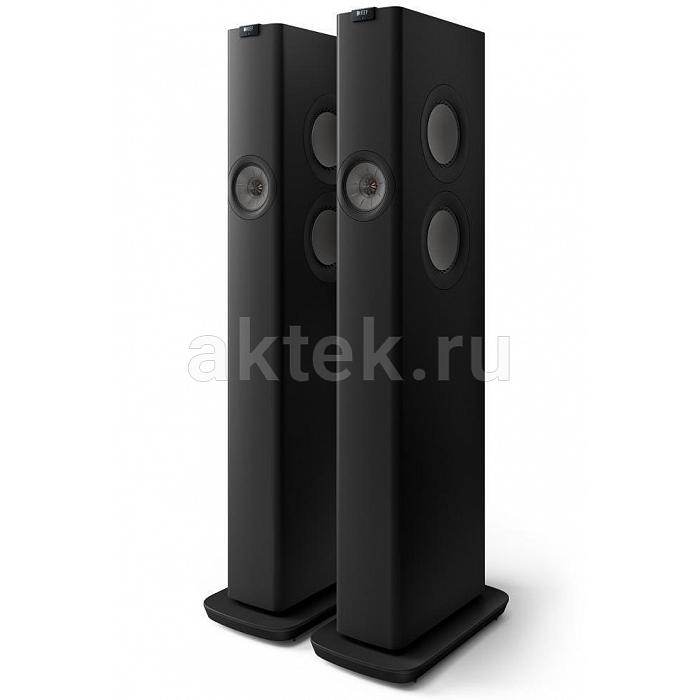 KEF LS60 Wireless Carbon Black напольная акустика, Wi-Fi, Bluetooth