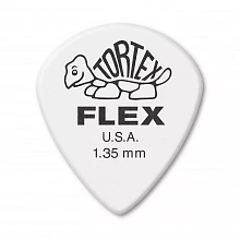 Dunlop 466P135 Tortex Flex Jazz III медиаторы, 1,35 мм