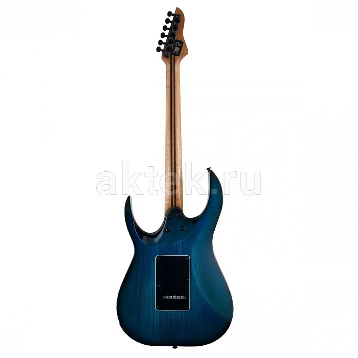 Mooer GTRS M810 Blue Burst электрогитара HH со встроенным процессором 2