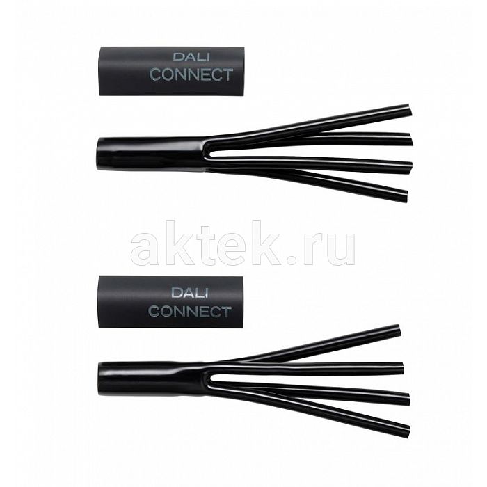 DALI SC QUAD Black разветвитель для акустического кабеля
