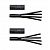 DALI SC QUAD Black разветвитель для акустического кабеля