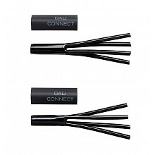 DALI SC QUAD Black разветвитель для акустического кабеля