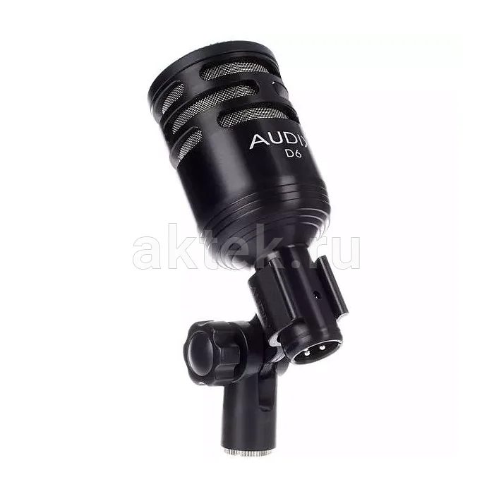 Audix D6 басовый микрофон, динамический капсюль, кардиоидная диаграмма, 144 дБ 3
