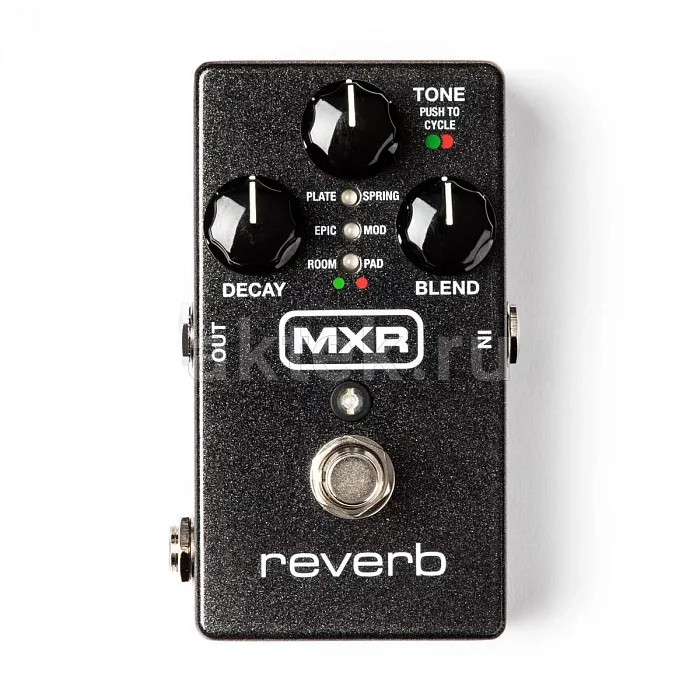 MXR M300 Reverb педаль реверберации, шесть режимов