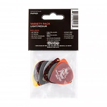 Dunlop PVP101 Variety 12Pack медиаторы, tortex, средние, 12 шт 2