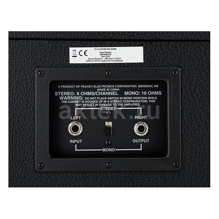 Гитарный кабинет Peavey 212-6 3
