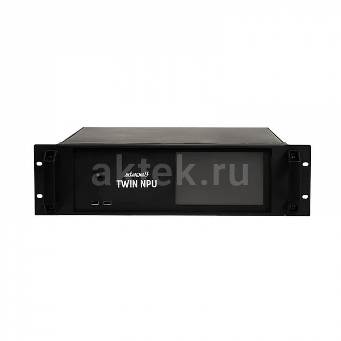 STAGE4 TWIN NPU сетевой DMX-процессор, 4096 параметров, восемь выходов 4
