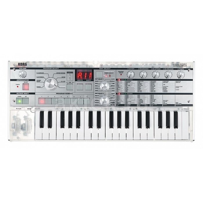 Аналоговый синтезатор KORG MICROKORG CR 12