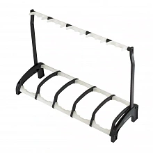 K&M 17515-016-00 Guardian 5 стойка для пяти гитар, чёрная