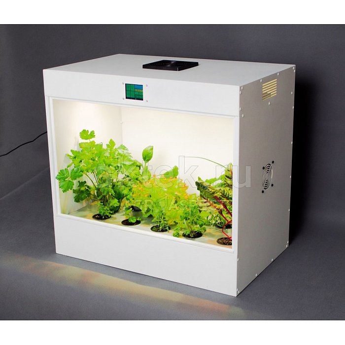 АГРОАСПЕКТ ECOBOX ED учебная гидропонная агролаборатория 80Вт LED 2