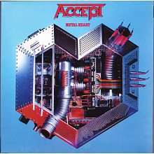 Виниловая пластинка ACCEPT - METAL HEART 180 GRAM BLACK VINYL 12"