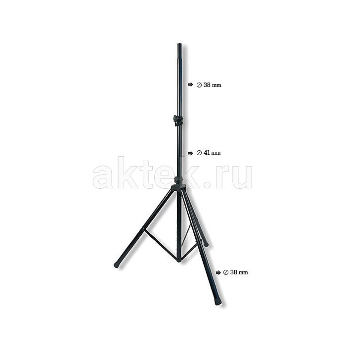 ECO SS003A стойка для акустической системы, 125–220 см, 50 кг