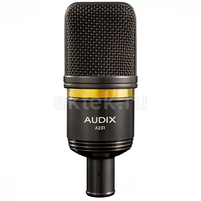 Audix A231 студийный микрофон, конденсаторный капсюль, кардиоидная диаграмма