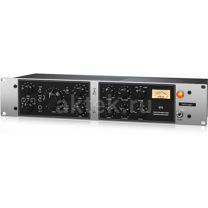 Behringer 676 классический ламповый предусилитель и FET-компрессор 3