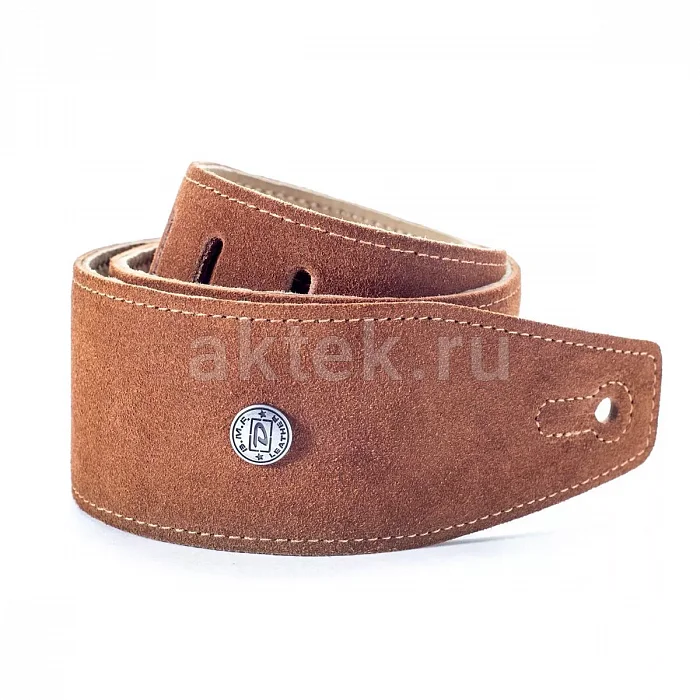 Dunlop BMFS03 BMF Suede Oak гитарный ремень, натуральная замша 2