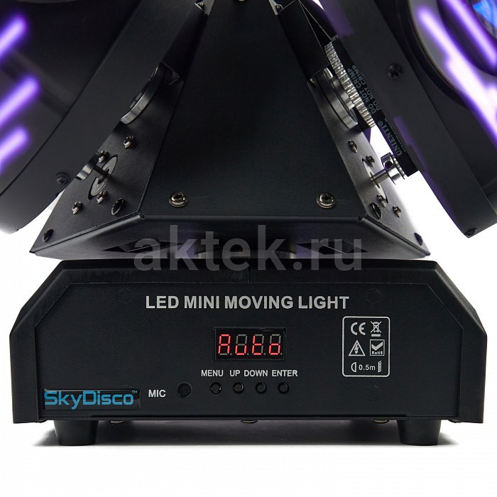Вращающаяся голова для сцены SkyDisco MH80 6