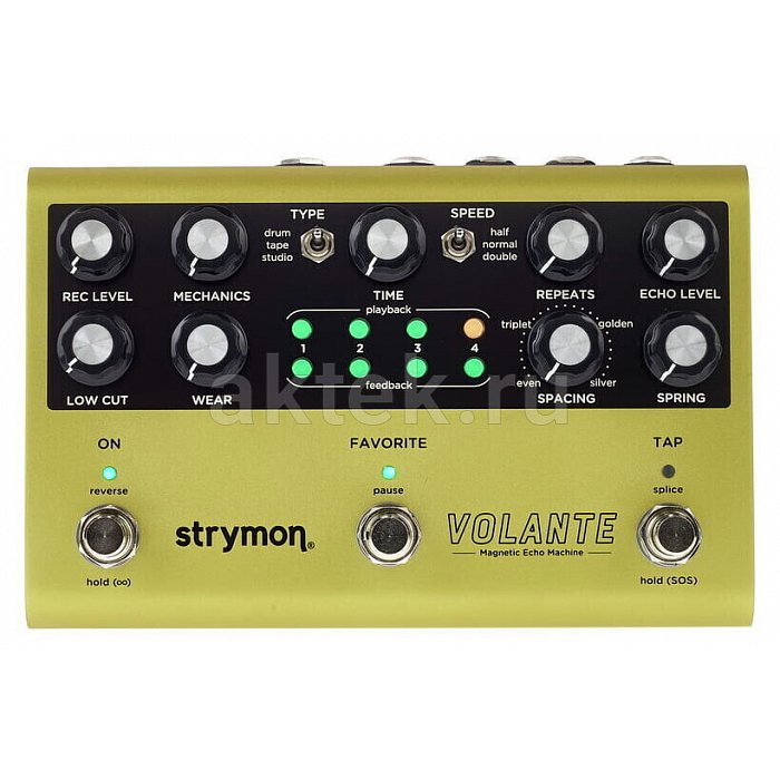 Гитарная педаль эффектов Strymon Volante Magnetic Delay 9