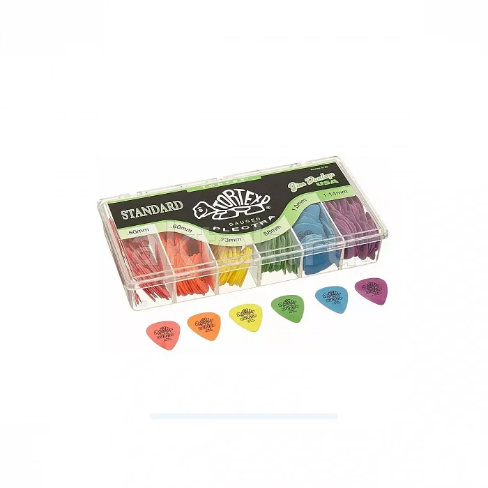 Dunlop 4180 Tortex Standard Dsiplay набор медиаторов, 72 шт 2