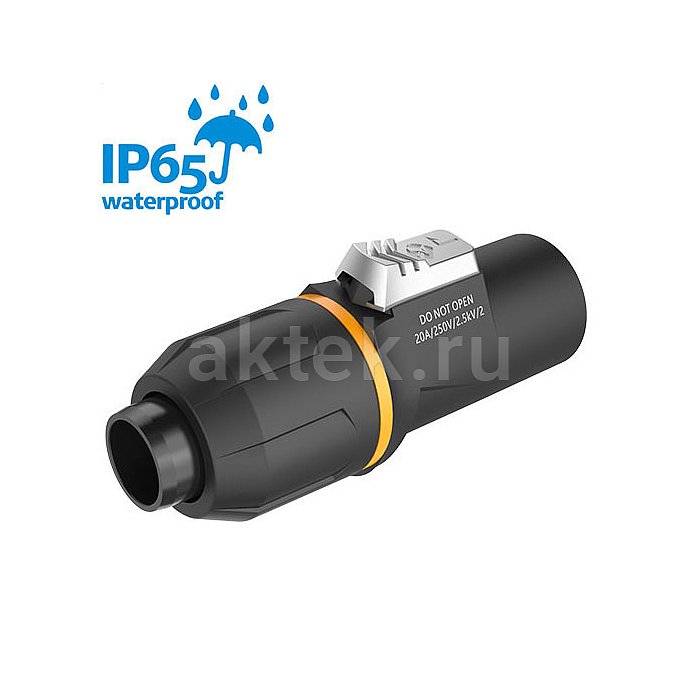 ROXTONE RAC3MWP разъём PowerCON, штекер, IP65 2