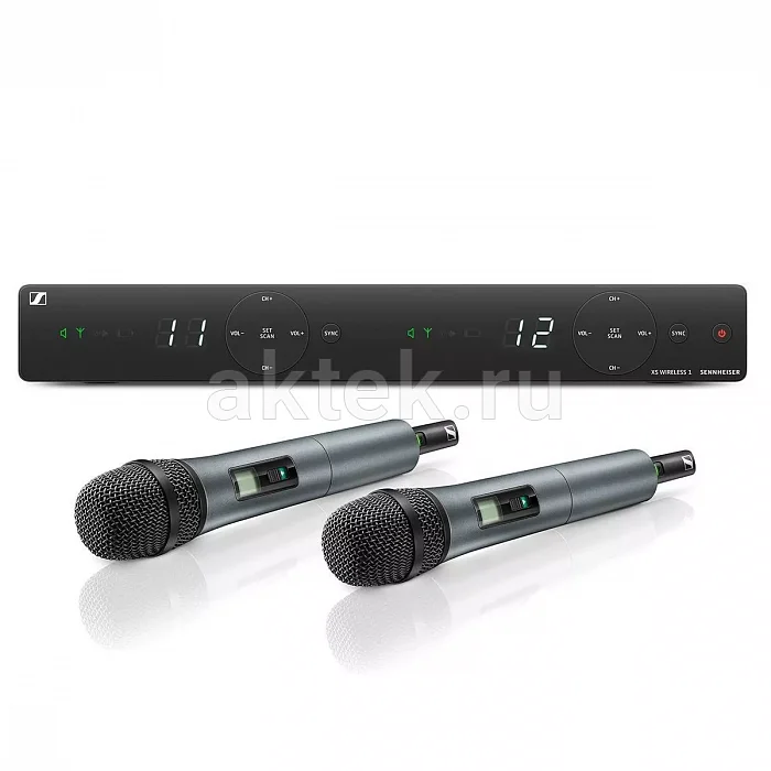Sennheiser XSW 1-825 DUAL-A радиосистема, кардиоидная диаграмма