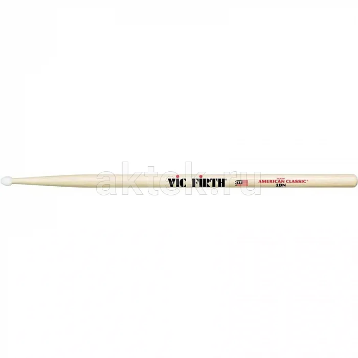 Vic Firth 2BN барабанные палочки, орех