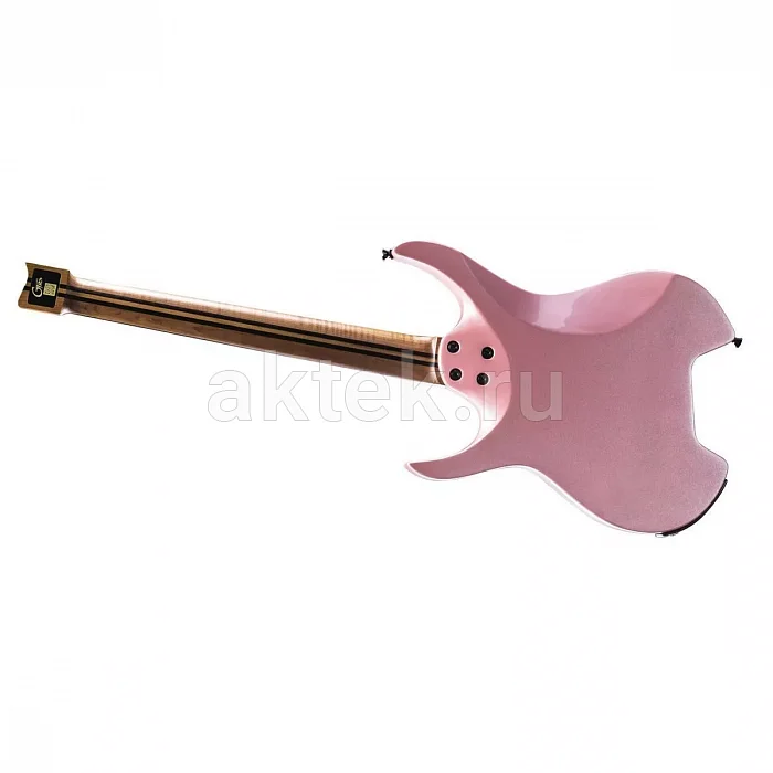 Mooer GTRS W800 Pearl Pink безголовая электрогитара со встроенным процессором 2