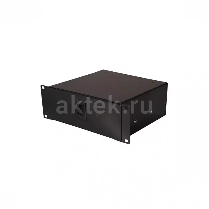 Nordfolk NRB-4U выдвижной рэковый ящик, 4U, стальной, чёрный 2