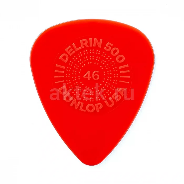Dunlop 450P046 Delrin 500 Primegrip 12Pack медиаторы, 0,46 мм