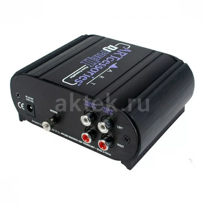 ART DJPre II фонокорректор RIAA, ёмкость 100/200 пФ 3