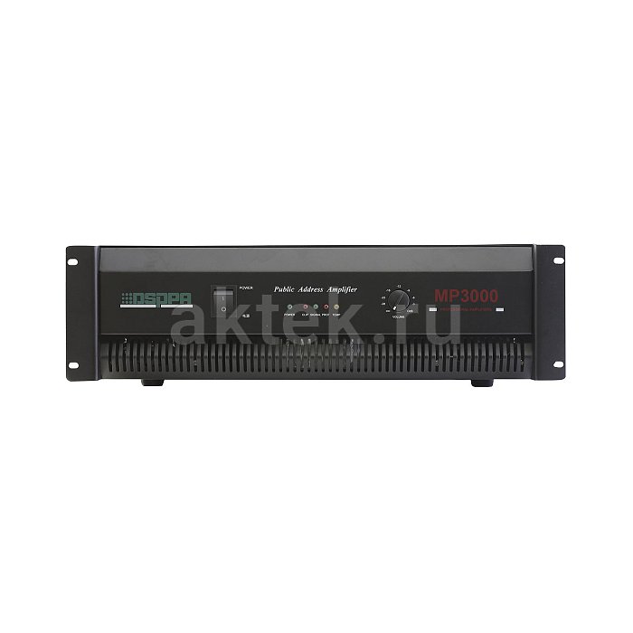 DSPPA MP-3000 трансляционный усилитель, 1000 Вт 2
