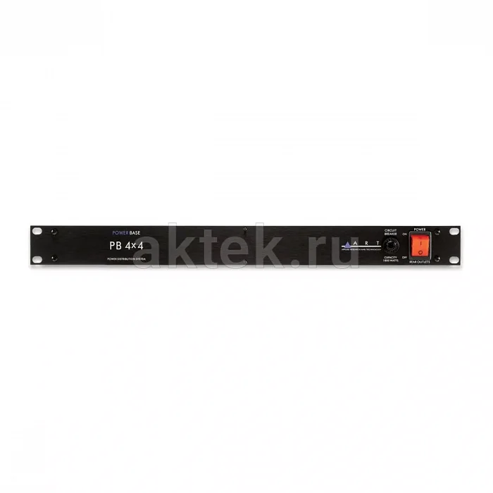 ART PB4X4 рэковый дистрибьютор питания, 8 розеток, 1,8 кВт, 1U