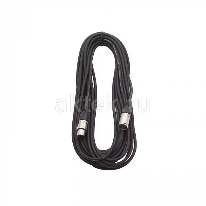Rockcable RCL30310 D6 микрофонный кабель XLR, 10 м, Ø6 мм