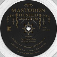 Виниловая пластинка MASTODON - HUSHED AND GRIM CLEAR VINYL 12" 2