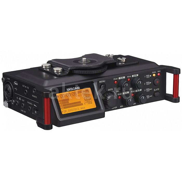 Tascam DR-70D 4 канальный портативный аудиорекордер для DSLR камер