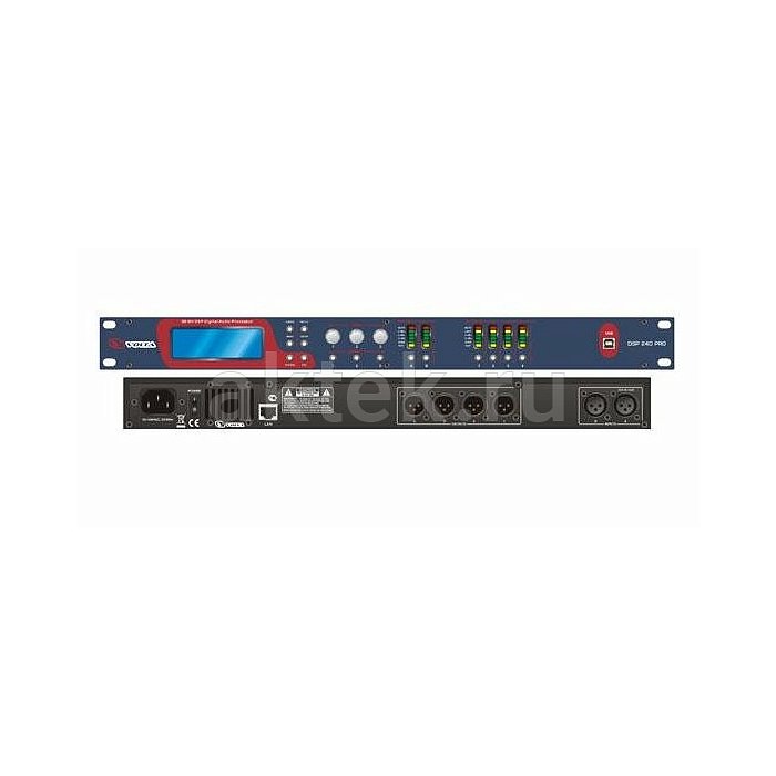 VOLTA DSP 240 PRO процессор обработки сигнала, 2 входа/4 выходов 2