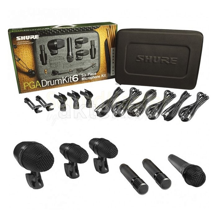Набор микрофонов для ударных SHURE PGADRUMKIT6 2