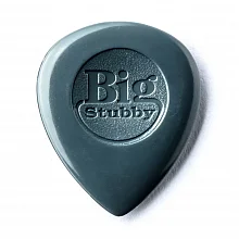 Dunlop 445R300 Big Stubby Nylon 24Pack медиаторы, нейлон, 3 мм