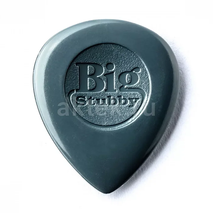 Dunlop 445R300 Big Stubby Nylon 24Pack медиаторы, нейлон, 3 мм